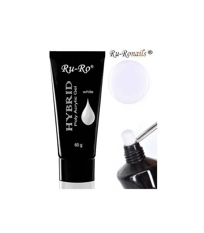 HYBRID POLY ACRYLIC GEL  -  BLANCO   60 g