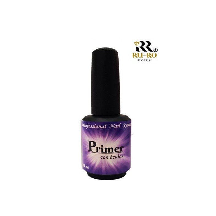 PRIMER CON ÁCIDO 15ml. de RuRo nails®