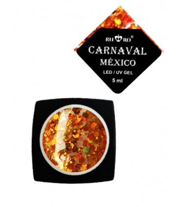 CARNAVAL MEXICO GEL COLOR 5ml. CARNAVAL MEXICO GEL COLOR 5ml.