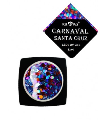 CARNAVAL SANTA CRUZ GEL COLOR 5ml. CARNAVAL SANTA CRUZ GEL COLOR 5ml.