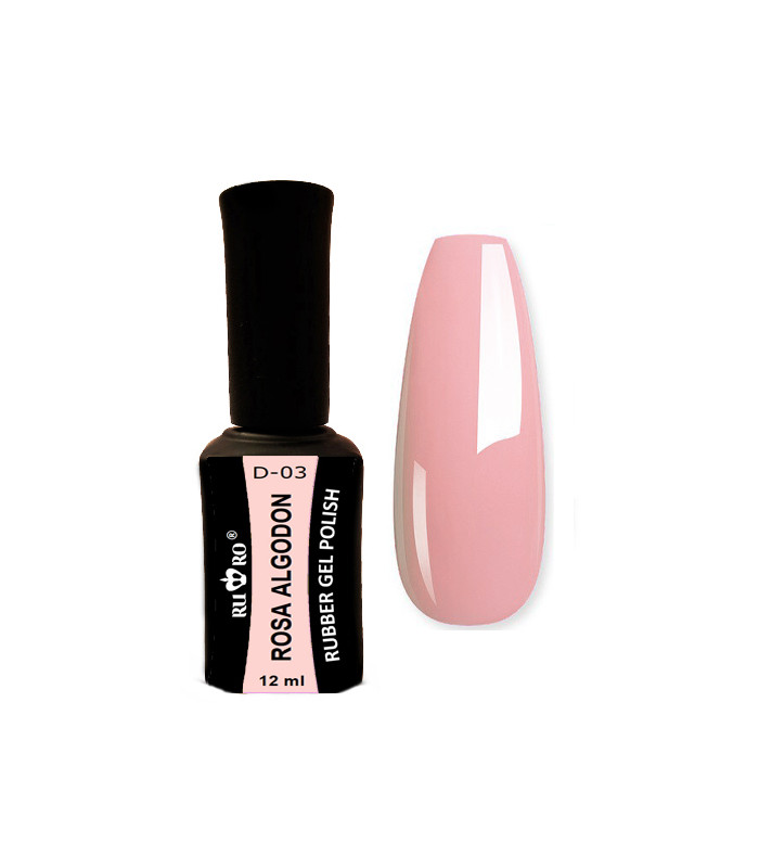 ESMALTE PERMANENTE - D03 ROSA ALGODON