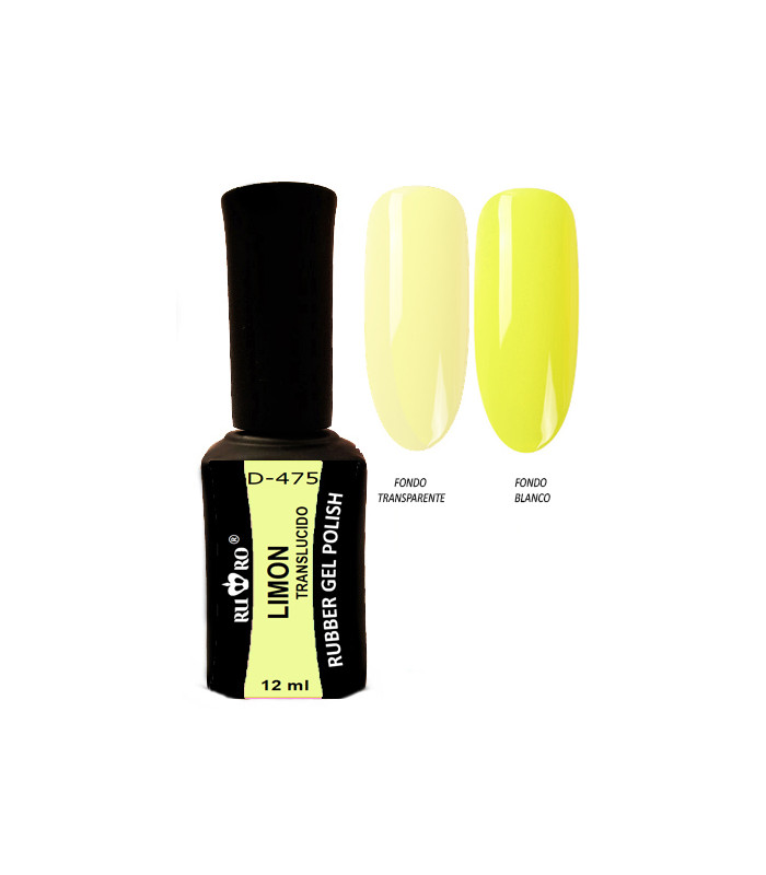 ESMALTE PERMANENTE - D475 LIMON TRANSLUCIDO