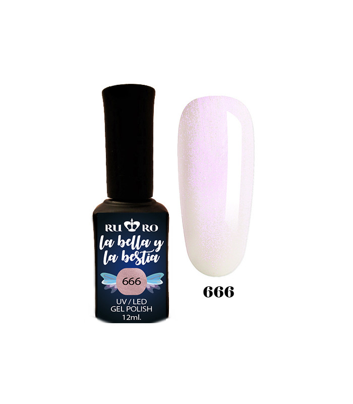 ESMALTE PERMANENTE - LA BELLA Y LA BESTIA D-666