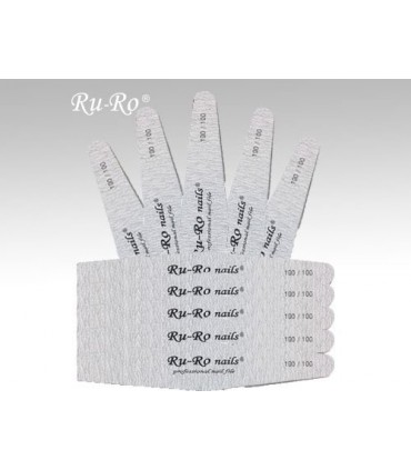 LIMAS UÑAS ARTIFICIALES - Diamond Zebra 100/100 - Set 10ud.