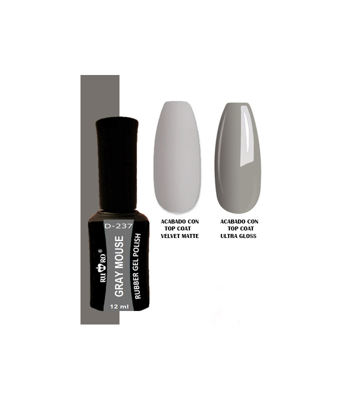 ESMALTE PERMANENTE - GRAY MOUSE D-237