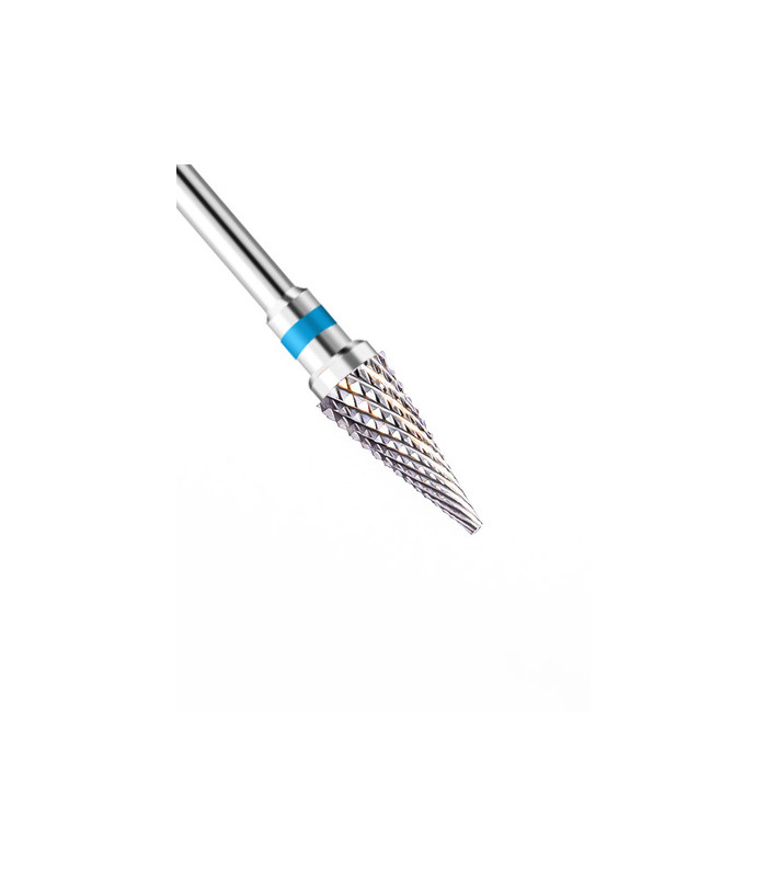 FRESA CONICA DE CARBURO DE TUNGSTENO - AZUL