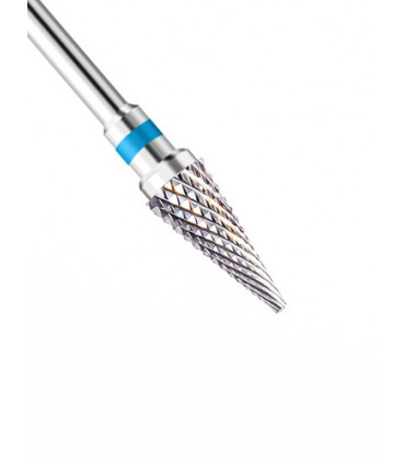FRESA CONICA DE CARBURO DE TUNGSTENO - AZUL