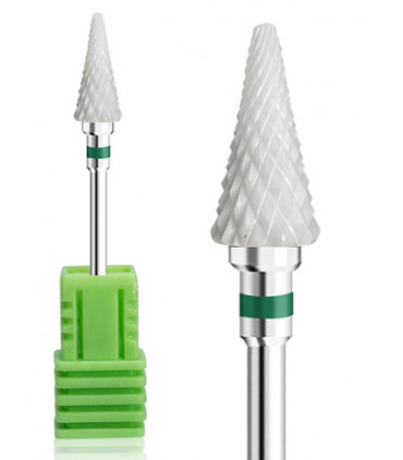 FRESA CONICA DE CERAMICA - VERDE
