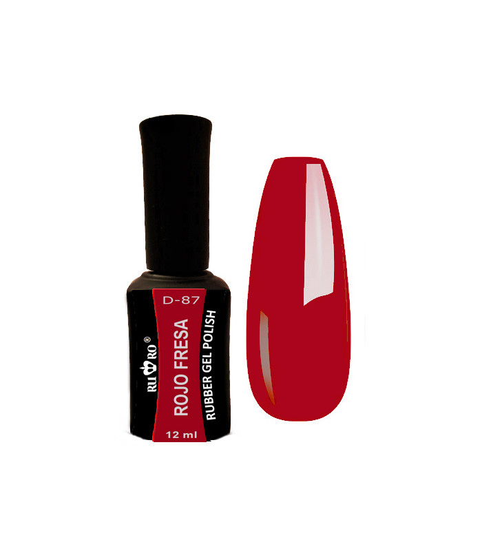 ESMALTE PERMANENTE - ROJO FRESA D-87