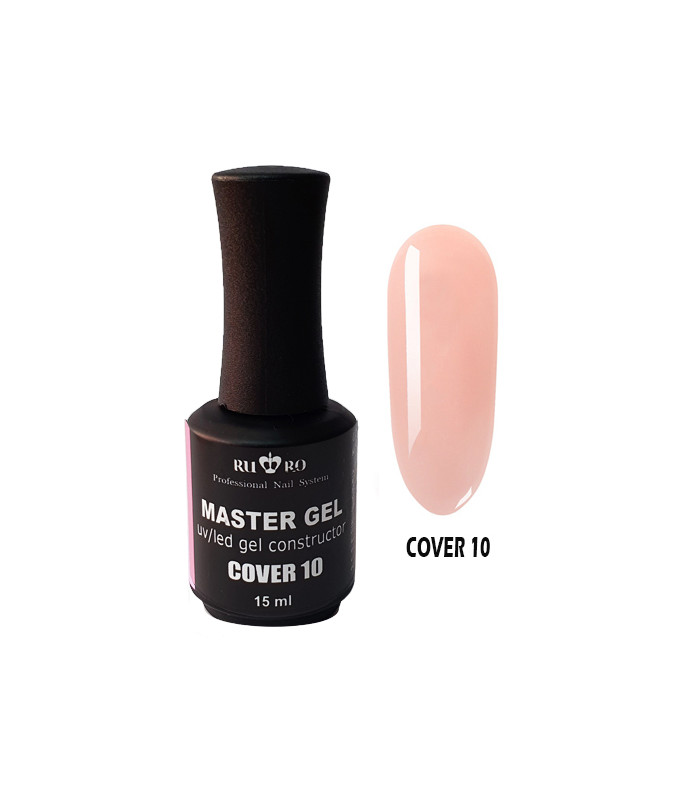 MASTER LED/UV GEL - COVER 10  15ml.