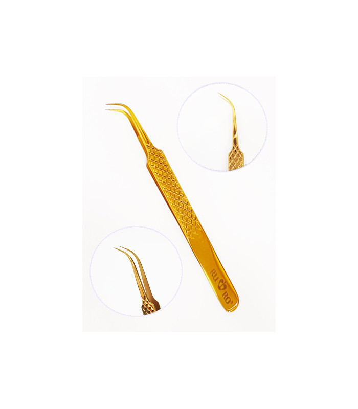 PINZA CURVA A-TYPE 13cm. CON ESTUCHE INMANTADO