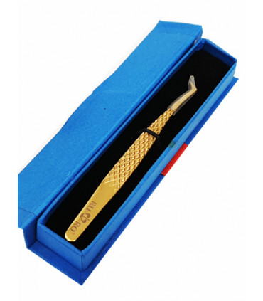 PINZA VOLUMEN ANGULO PUNTIAGUDO 11,5cm. CON ESTUCHE INMANTADO PINZA VOLUMEN ANGULO PUNTIAGUDO 11,5cm. CON ESTUCHE INMANTADO