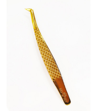 PINZA VOLUMEN ANGULO PUNTIAGUDO 11,5cm. CON ESTUCHE INMANTADO