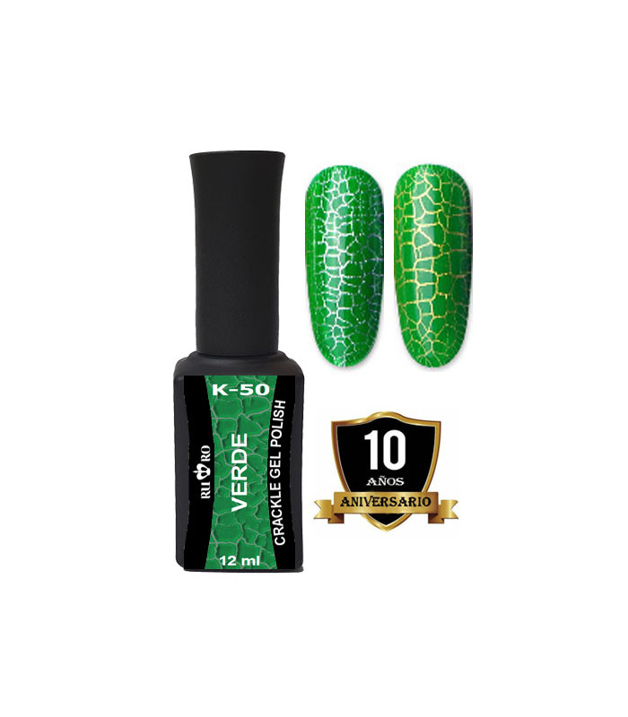 ESMALTE CRACKLE - VERDE K-50