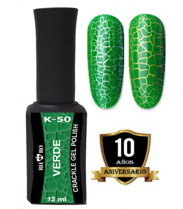 ESMALTE CRACKLE - VERDE K-50
