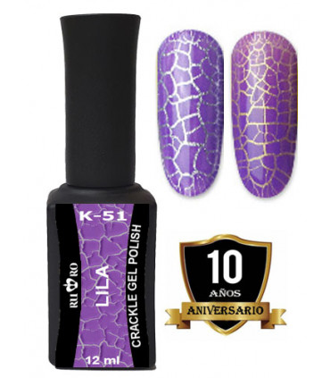 ESMALTE CRACKLE - LILA K-51