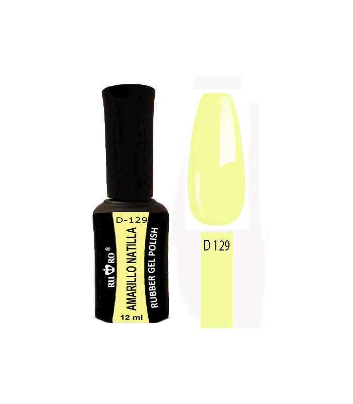 ESMALTE PERMANENTE - AMARILLO NATILLA D-129