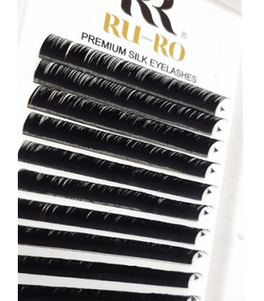 EXTENSIONES DE PESTAÑAS "PELO A PELO"    C-0,15 / 7mm