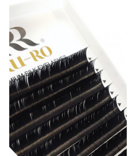 EXTENSIONES DE PESTAÑAS "PELO A PELO"    C-0,15 / 12mm 2