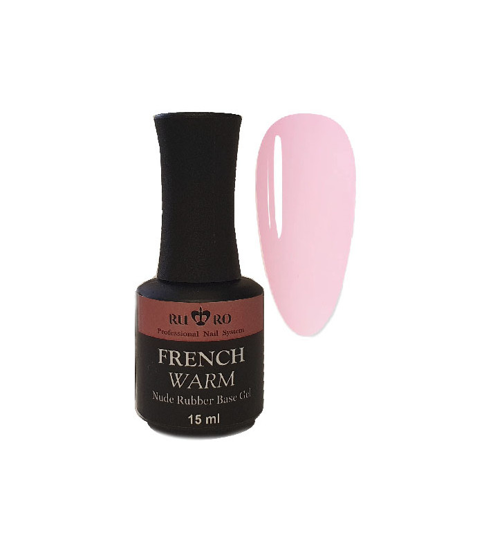 RUBBER BASE FRENCH - FRENCH WARM 15ml.