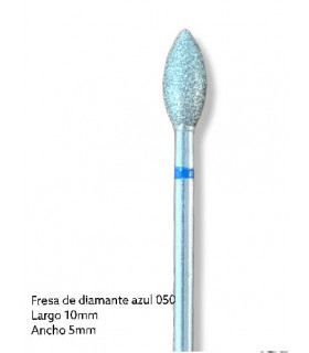 FRESA DE DIAMANTE - AZUL (llama 10mm x 5mm) 2