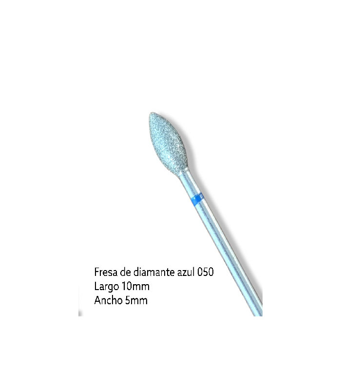 FRESA DE DIAMANTE - AZUL (llama 10mm x 5mm)