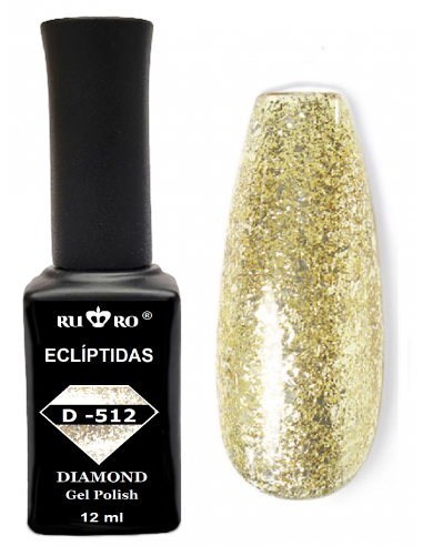 ESMALTE PERMANENTE DIAMOND - ECLIPTIDAS D-512