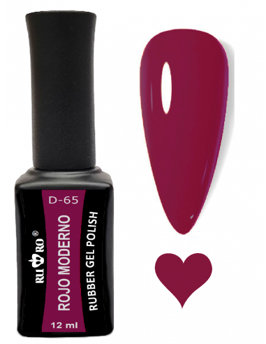 ESMALTE PERMANENTE - ROJO MODERNO D-65