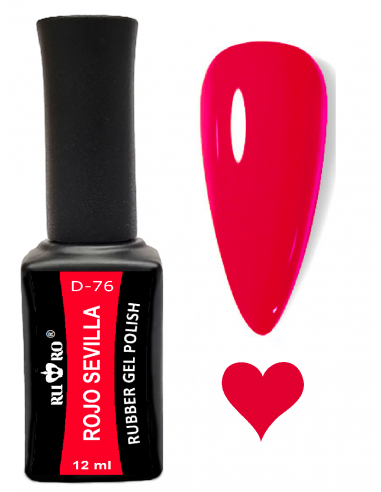 ESMALTE PERMANENTE - ROJO SEVILLA D-76