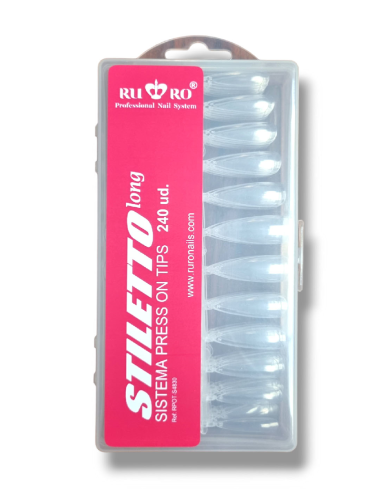 TIPS GEL PRESS ON - STILETTO LONG