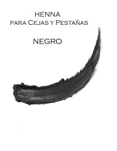 HENNA CEJAS Y PESTAÑAS - NEGRO 10g. 2