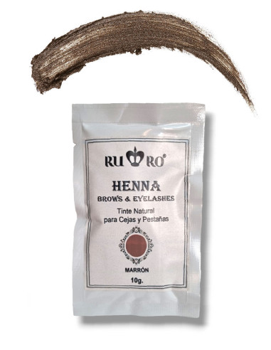 HENNA CEJAS Y PESTAÑAS - MARRÓN 10g.