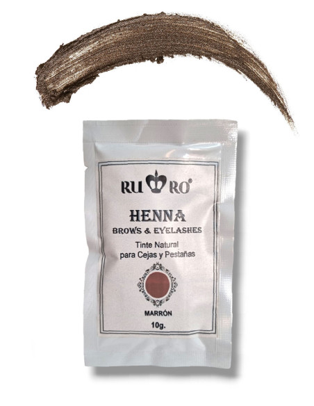 HENNA CEJAS Y PESTAÑAS - MARRÓN 10g.
