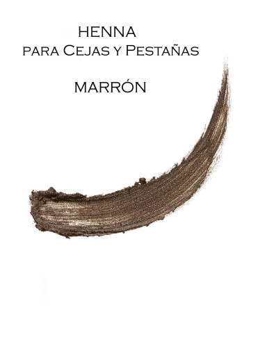 HENNA CEJAS Y PESTAÑAS - MARRÓN 10g.