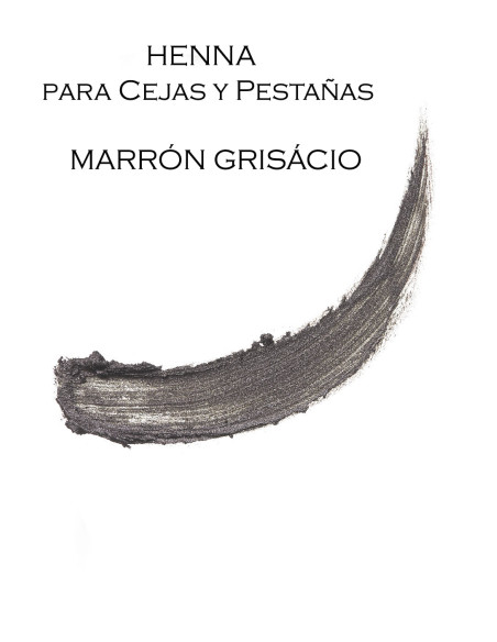 HENNA CEJAS Y PESTAÑAS - MARRÓN GRISÁCEO 10g.