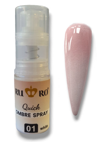 BABYBOOMER OMBRE SPRAY - 01 WHITE 5g.