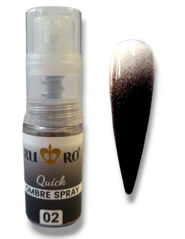 BABYBOOMER OMBRE SPRAY - 02 BLACK 5g.