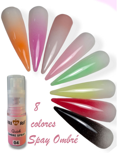 BABYBOOMER OMBRE SPRAY - 10 NARANJA 5g.