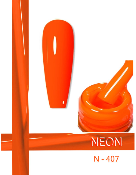 ESMALTE PERMANENTE NEON  N-407
