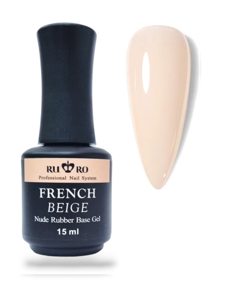 copy of RUBBER BASE FRENCH - FRENCH BEIGE 15ml.