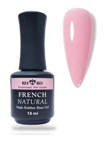 copy of RUBBER BASE FRENCH - FRENCH NATURAL 15ml.