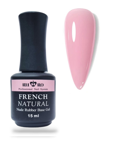 FRENCH RUBBER BASE - FRENCH NATURAL 15ml.