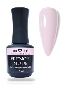 FRENCH RUBBER BASE - FRENCH NUDE 15ml. 2