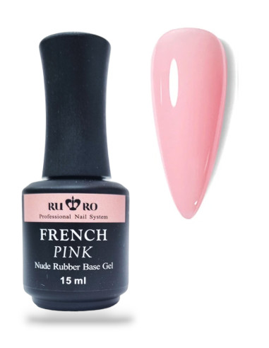 copy of RUBBER BASE FRENCH - FRENCH PINK 15ml.