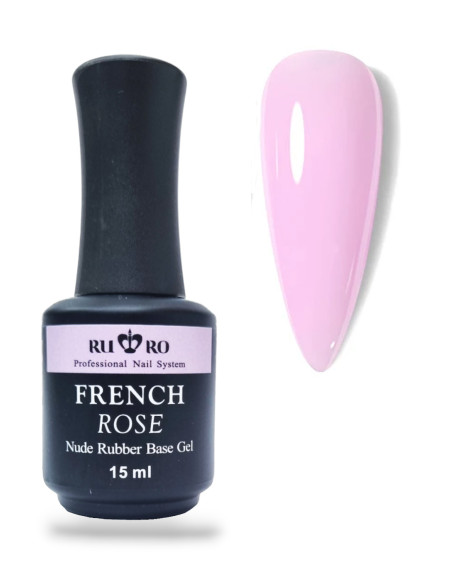 FRENCH RUBBER BASE - FRENCH ROSÉ 15ml.