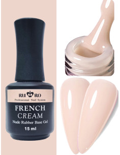 copy of RUBBER BASE FRENCH - FRENCH PASTEL 15ml.