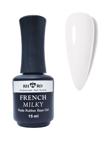 FRENCH RUBBER BASE - FRENCH MILKY 15ml.