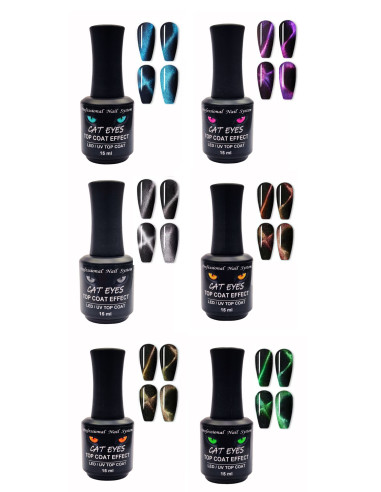 TOP COAT OJO DE GATO - COBRE 12