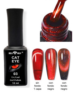 ESMALTE PERMANENTE - CAT EYE  03 2