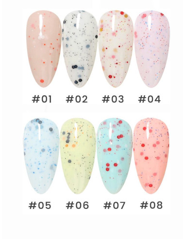 ESMALTE PERMANENTE ICE CREAM - NUBE DE TURRON 01